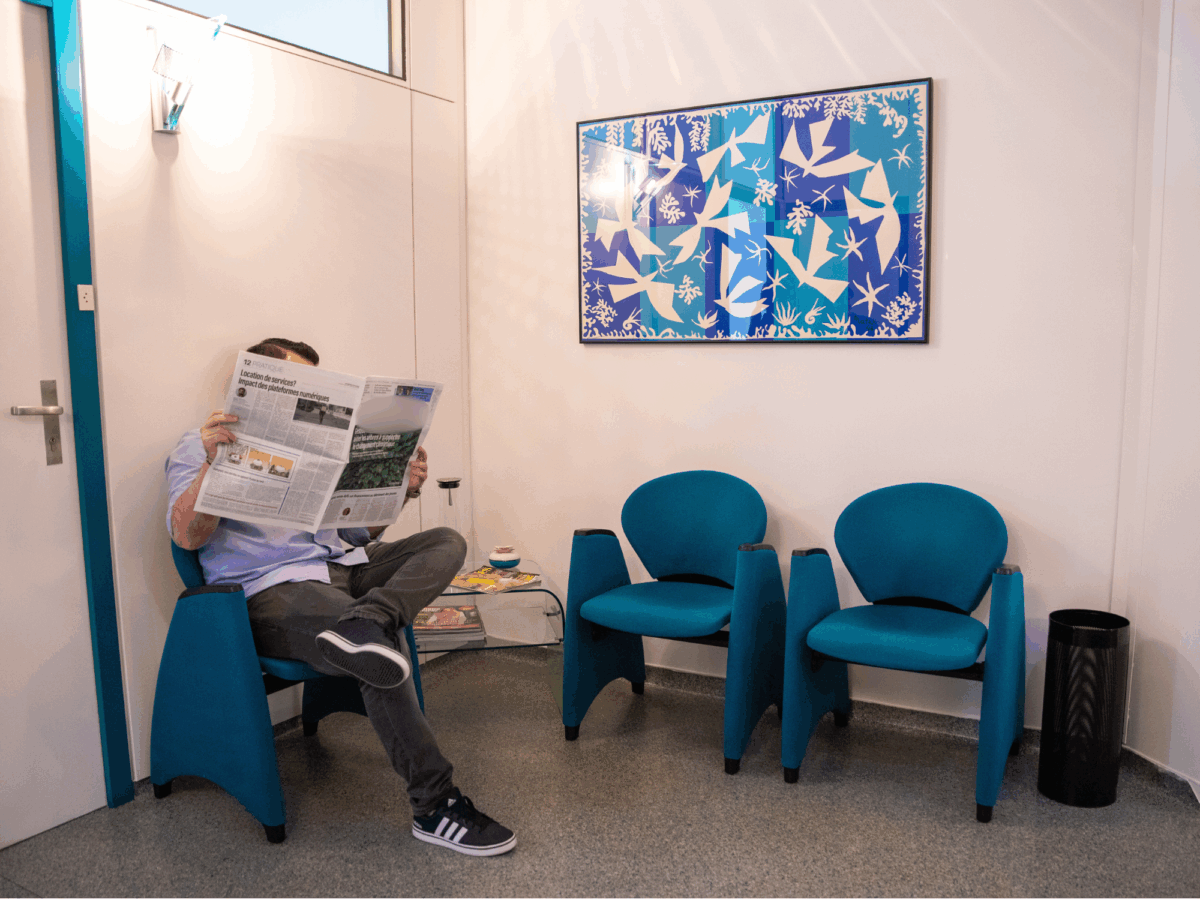 Salle d'attente